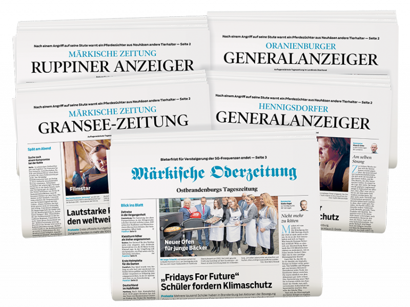 IHRE REGIONALE TAGESZEITUNG IM ABO
